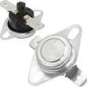 2 Pack B1370145 Rollout Limit Switch L300F Compatible with Amana & Goodman Furnaces