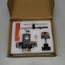 Idong 3-in-1 Dowel Jig Drill Kit, Self Centering Doweling Jig with Drill Guide Punch Locator, Adjustable Width Woodworking Joints Tool with 8/10/15mm Bits for Straight Holes, for Carpentry Project