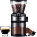 SHARDOR Electric Burr Coffee Grinder, 32 Precision Grind Settings, 40-Second Adjustable Timer, Chamber Cleaning Button, Designed for Coffee Enthusiasts
