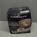 OVENTE Food Dehydrator Machine with 5 Stackable Clear Trays and Drying Space, 240W Electric Food Preserver and Dryer for Snacks, Beef Jerky, Fruits, Veggies, Yogurt and Herbs, Grey DF215GY