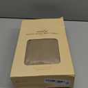 Organic Cotton Muslin Baby Hooded Towels - 32x32 Inch, 2 Pack Newborn Bath Towels for Boys & Girls, Soft & Absorbent Bath Set (Olive/Ivory)