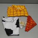 Woody Shirt Men's Plaid Button Down Long Sleeve Work Casual Shirt S