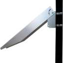 Solar Panel Pole Mount Kit Single Arm Pole-wall Mounting Brackets Support Solar Panels from 5W to 50W