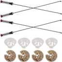 W11130356 Washer Suspension Rod Kit Compatible with Whirlpool Maytag Kenmore Washing Machines Replaces W10594084 W10901058 W10821706 W10735787