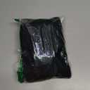 Suvimuga Women's Denim Jacket Button Down Distressed Ruffle Sleeve Crop Jean Jackets Coat (Medium, Black)