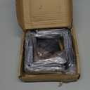 10 Pack - L 5" x H 4" x W1.5, 5mm Thick Black L Shelf Bracket, Iron Shelf Brackets, Metal Shelf Brackets, Floating Shelf, Shelf Supports with Screws