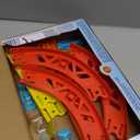 Hot Wheels Toy Car Track Set, Track Builder Unlimited Playset Premium Curve Pack, 16 Component Parts & 1:64 Scale Vehicle