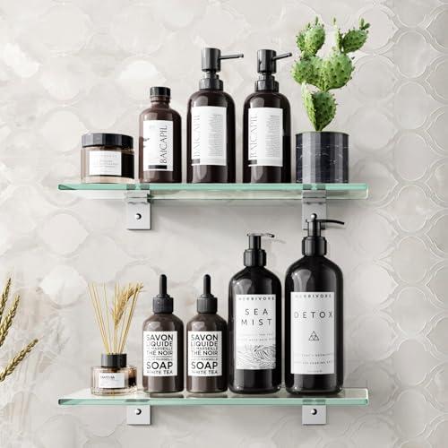 Bakzon Shower Caddy, 100% Rustproof Shower Shelves for Inside Shower, No Drilling Bathroom Organizers and Storage, 1 Pack Large Capacity Bathroom Shelves for Kitchen & Home Decor