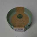 Smart Planet Furever Friends Set of 4 Recycled Plastic Green Dinner Bowls, 4 Bowls