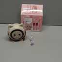 Mini Karaoke Machine Toy for Kids, Portable Karaoke Machine with 2 Wireless Microphone for 4,5,6,7,8,9,10,11,12+ Years Old Christmas Birthday Gifts Girls Boys (Beige)