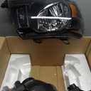 Headlights W/Bulbs for 2005 2006 2007 2008 2009 2010 2011 Toyota Tacoma Halogen Headlamp Replacement Driver & Passenger Side
