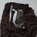 Waterproof Patio Stretch Couch Cushion Covers, Outdoor Cushion Cover Replacement Sectional Sofa Protector, Furniture Slipcovers for Pets, Washable(Chocolate, Chaise Cover)