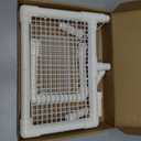 Standing Turtle Basking Platform, Plastic Short Legs Floating Platform for Low Water Level Tank, 10" Width Resting Area, Turtle Docks for Basking with DIY PVC Pipes, Ramp for Reptile Frog Terrapin