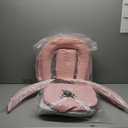 Todldler Baby Travel Bassinet Bed & Chair, Fold Out Sofa Couch Lounger with 2-1 Mosquito & Canopy, Foldable Portable Travel Cot with Foam Raised Safety Bumpers for Infant Toddlers 0-36 Months (Pink)