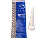 Silicone RTV 4500 Food Contact Safe High Strength Silicone Sealant, Clear (2.8 FL. Ounce)