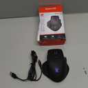 Redragon Large Wireless Gaming Mouse for Big Hands, Tri-Modes 2.4G/Bluetooth/Wired Rechargeable Ergo RGB Mouse with 2 Side Buttons, 6 Backlit Modes, Programmable Macro Gamer Mouse