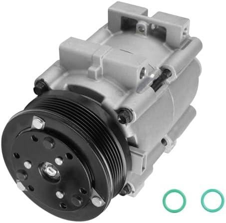 TadaMark A/C Air Conditioner Compressor With Clutch Fit for Mercury for Sable 3.0L 2001-2005 Fit for Ford for Taurus 3.0L 2001-2007