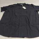 Hanes Men's Originals Lightweight T-Shirt, Tri-Blend Tee, Big & Tall Sizes 3XL, Black