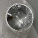 Metal Big Cow Galvanized Milk Can with Wooden Handle, Rustic White Farmhouse Vase Planter, Primitive Decorative Flower Holder for Home Wedding Table Centerpiece Decor Large - 11"