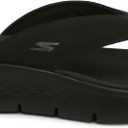 Skechers men's Go Walk Flex Sandal-Vallejo (11, Black/Black)