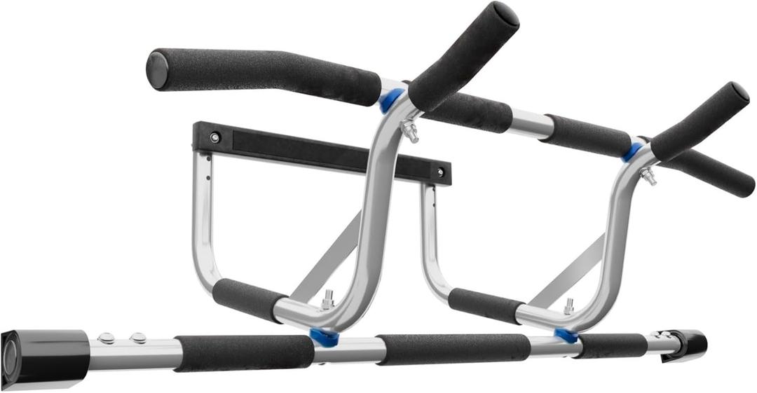 Ultimate Body Press XL Doorway Pull Up bar with Elevated bar & Adjustable Width