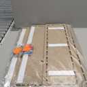 Cork Boards for Walls - 32"x24"Felt Bulletin Board 3pcs Modular Vision Board, Self-Adhesive Pin Board for Wall Decor, Memo Board for Office & Home - Sandstone