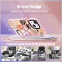 (2in1 for iPhone 14 Plus Case Collage for Women Girls Aesthetic Trendy Cute Quotes Phone Cases Graphic Good Vibes Art Design Soft TPU Bumper Cover+Ring Holder for iPhone 14Plus 6.7"