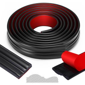 118 Inch x 1.57 in Peel and Stick Wall Molding Trim Black Chair Rail Panel Flexible Self Adhesive 3D Crown Moulding Trim for DIY Home Wall Decor Mirror Protection Door Cabinet Frame (Stylish)