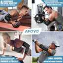 APOYO Elbow Brace for Tendonitis and Tennis Elbow, Compression Sleeve for Arthritis, Workouts, Reduce Joint Pain During Fitness Activity (X-Large)