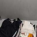 One Piece Swimsuit Women with Cover Up Set Retro Bathing Suit for Women Tummy Control Beach Wrap Skirt XXL