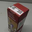 Gravity induction electric pepper grinder, stainless steel ceramic grinding core, dry battery LED light, manual adjustment of thickness 135ml large capacity silo