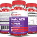 (2 Pack) Keto Glow Keto ACV Gummies Extreme 2000MG Ketoglow Keto Gummies Apple Cider Vinegar Formulated with Pomegranate Beet Juice Powder B12 Vegan Non GMO 120 Gummys (EXP 05/05/26)