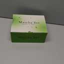 RANERANE Matcha Whisk and Bowl with Ceramic Matcha Whisk Holder,Matcha Sifter, Matcha Spoon and Scoop Handmade from Natural Bamboo, Matcha Making Kit Cyan, Normal, ZYMC6Pcs01-Cyan