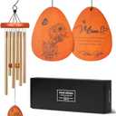 Gifts for Mom, Mom Gift from Daughter & Son - Wind Chimes Daily Love Reminder for Christmas, Birthday, Mother's Day, Thanksgiving, Ideal for Garden, Courtyard & Patio Decor