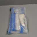 Compact Portable Vacuum Sealer for Food, Handheld Vacuum Sealer | 30 Reusable Vacuum Bags Included | Powerful Food Saver Vacuum Sealer Machine for Fresh Meal Storage (white)