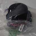 5 Pcs Halloween Shadow Costume for Men Sorcerer Antagonist Gothic Sorcerer Top Hat Bone Necklace Skull Skeleton Mask Purple Feather for Halloween 1920s Jazz Era Magician Cosplay Party