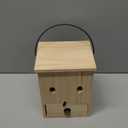 Carpenter Bee Traps for Outside 1PACK– Durable, Weather-Resistant, Eco-Friendly Wooden Wasp Trap for Outdoor Use