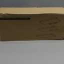 AMADA HOMEFURNISHING Floating Shelves Black, Wall Shelves with Invisible Brackets for Bedroom, Bathroom, Living Room, Kitchen, Set of 3 - AMFS07 (15.7 Inches)