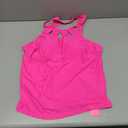 Tempt Me High Neck Tankini Top Backless Bathing Suit for Women Key Hole Swimsuit Swim Top Only Size L