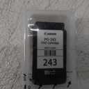 Canon PG-243 Genuine Black Ink Cartridge, Compatible with iP2820, MX492, MG2420/2520/2920/2922/2924/3020/2525, TS3120/302/302a/202/4520/3320