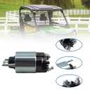 BUYMACHINERYPARTS AM102577 Starter Solenoid 12V Compatible with John Deere Gator Tractor GT262 GT265 GT2275 LX176 LX178 LX188 X320 X324 X340 X465 F510 F525 F620 165 2243 285 325 345 425 3 Terminal