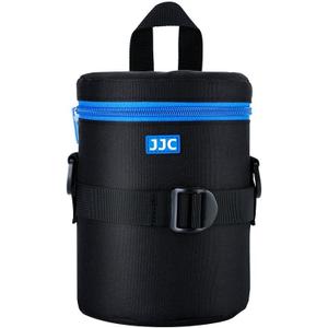 JJC Deluxe Lens Case Pouch Bag for Canon EF 24-70mm f2.8L USM/EF 50mm f1.2L USM/EF 85mm f1.2L II USM, Tamron SP 70-300mm f4-5.6 A005, Sigma APO DG 70-300mm f4-5.6 & More Lens below 3.9" x 6.5"(D x L), XL Size