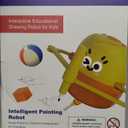 Drawing Robot for Kids, Interactive Educational Drawing Machine with Voice Interaction, Montessori Painting Learning Toy with 150 Word Cards, Birthday for Boys and Girls 3, 4