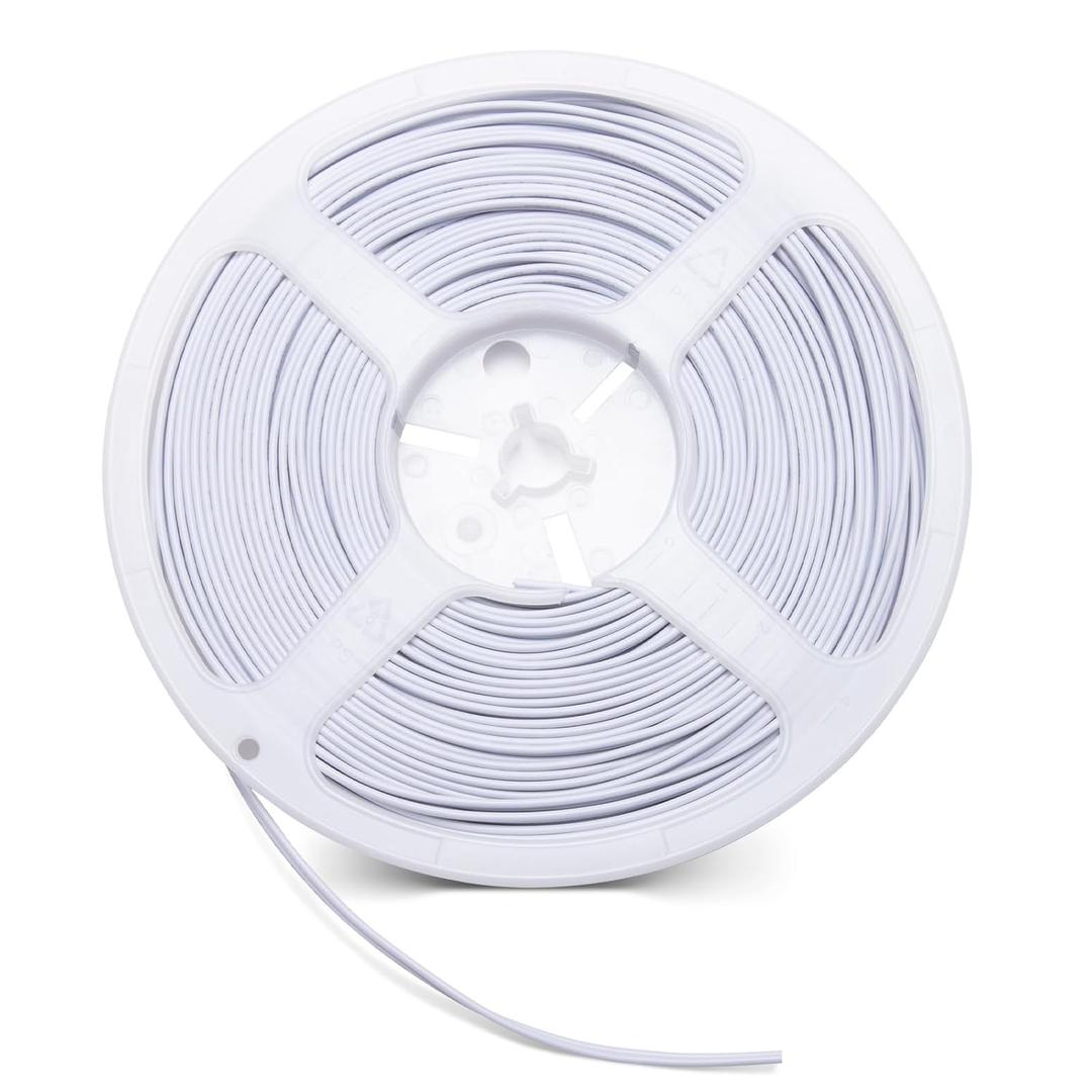 100 Feet Universal Garage Door Wire 2 Conductor Bell Wire Fits for Control Station/Sensors,24/2 AWG
