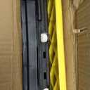 dbest products Quik Cart Collapsible Rolling Crate on Wheels for Teachers Tote Basket 80 lbs Capacity, Made from Heavy Duty Plastic and Used as a Seat, Canary, Yellow