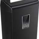 Bonsaii 10-Sheet Cross Cut Paper Shredder, 5.5 Gal Home Office Heavy Duty Shredder for Credit Card, Staple, Clip with Transparent Window(C209-D)