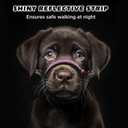 Dog Muzzle,Anti-Bite Adjustable Breathable Soft Muzzle for Small Medium Large Dogs - Vet Visits, Grooming & Training - Secure Fit, Lightweight Design,Allows Panting and Drinking