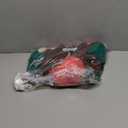 NEXAGEBIUS Christmas Car Decorations Kit with Light Up Reindeer Antlers for Cars Lighted Christmas Wreath Hanging Santa Nose Tail Leg Christmas Decors Exterior Car Accessories Universal (Color 1)