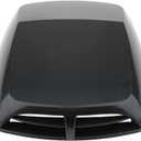 Kesoto Universal Decorative Hood Scoop Smoke Air Flow Intake Vent Cover Auto Car Truck Sport Racing - Carbon Fiber