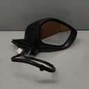 Lqito Right Passenger side Mirror Fits 2022-2025 HONDA CIVIC Sedan/ Hatchback With Power Glass, Manual Folding, Match to Crystal Black Pearl Replace HO1321350 76208T20A01 (3 Pins)